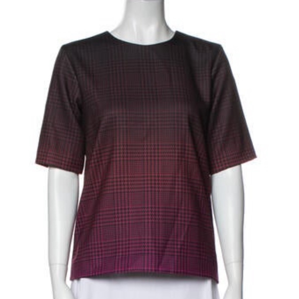 Mary Katrantzou ombré blouse NWT Sz 4